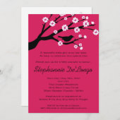 5x7 Cherry Blossom Tree Baby shower Uitnodiging (Voorkant / Achterkant)
