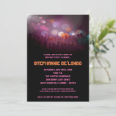 5x7 Concert Band Aren Sweet 16 Verjaardag Uitnodig Kaart (Staand voorkant)