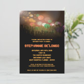 5x7 Concert Band is 16u verjaardag uitnodiging (Staand voorkant)