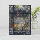 5x7 Courtyard Paper Gridmap Kaart (Staand voorkant)
