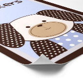 5x7 "Cracke" Graham Crackers Baby Beddengoed Wall  Poster (Hoek)