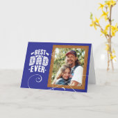 5x7" Custom Vaderdag Kaarten Beste vader ooit Kaar (Gele Bloem)