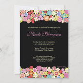 5x7 de heldere BloemenUitnodiging van de Partij Kaart (Achterkant)
