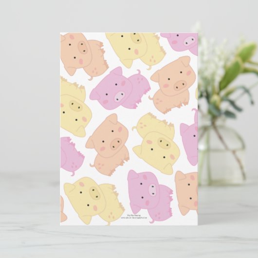 5x7 de leuke Partij van de Verjaardag van Weinig Kaart (Staand voorkant)