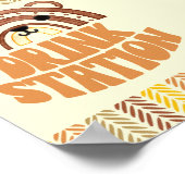 5x7 Drink Station Boho Woodland Beer Verjaardag Poster (Hoek)