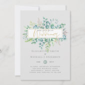 5x7 Eucalyptus Dreams - Botanische Greenery Weddin (Voorkant)