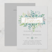 5x7 Eucalyptus Dreams - Botanische Greenery Weddin (Voorkant / Achterkant)