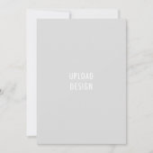 5x7 Flat Kaart Portrait Upload uw ontwerp (Voorkant)