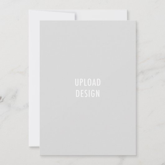 5x7 Flat Kaart Portrait Upload uw ontwerp (Voorkant)