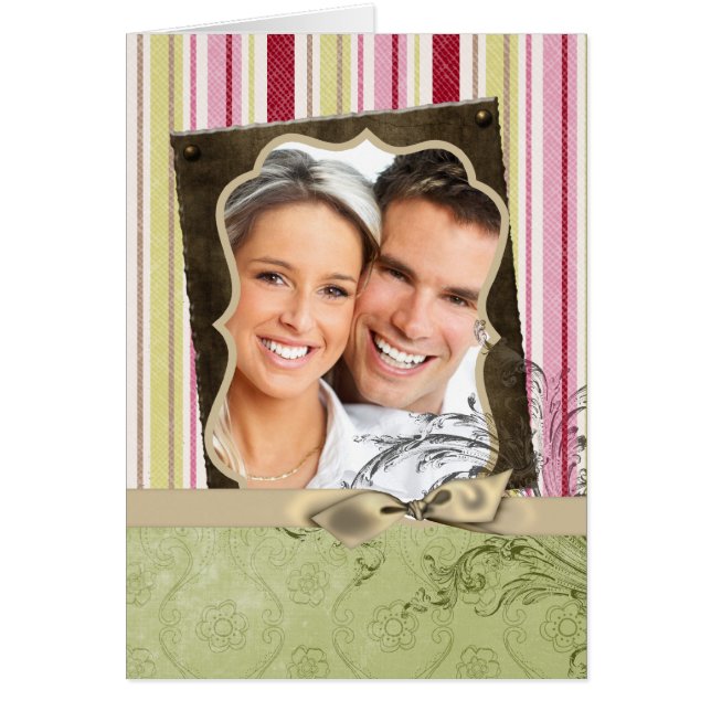 5X7 Foto met Kerstmis Kaart (Voorkant)