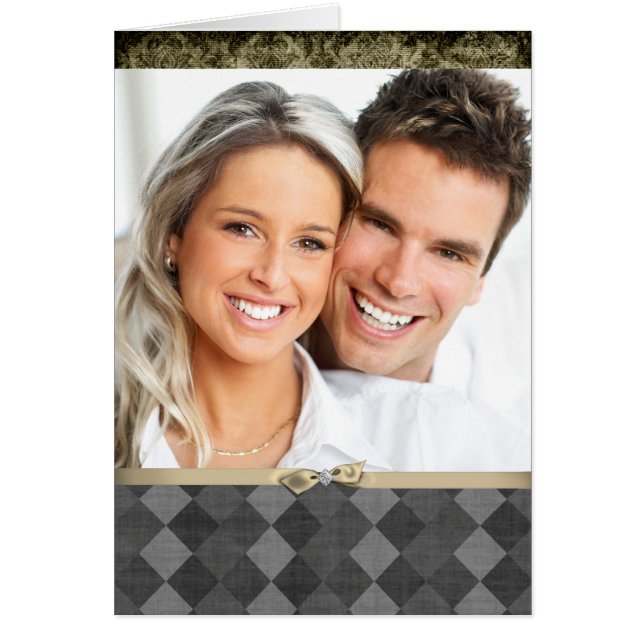 5X7 Foto met Kerstmis Kaart (Voorkant)