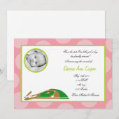 5x7 FOTO Sport Zachte bal Geboorteaankondiging Kaart (Voorkant / Achterkant)