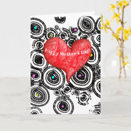 5x7 Fun en Funky Moederdag Kaart