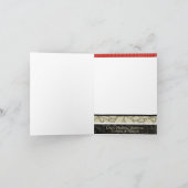 5x7 gepersonaliseerd het VOUWEN van het Wenskaart Feestdagen Kaart (Binnen)