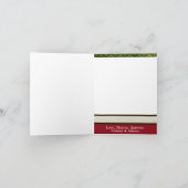 5x7 gepersonaliseerd het VOUWEN van het Wenskaart Feestdagen Kaart (Binnen)