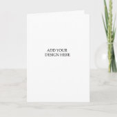 5x7" gevouwen bruiloft of kerkprogramma afdrukken programma (Voorkant)