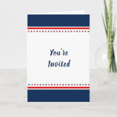 5x7 gevouwen uitnodiging Wenskaart (Voorkant)