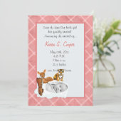 5x7 'Girl Cloud PHOTO' over de bekendmaking van de Kaart (Staand voorkant)