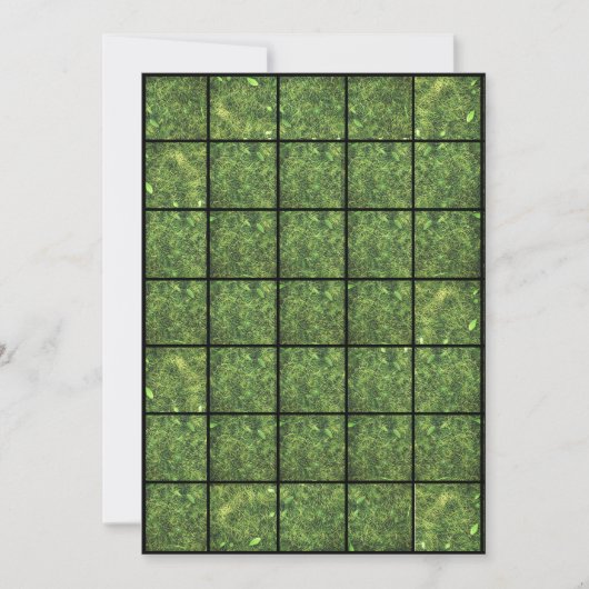 5x7 Grass Paper Gridmap Kaart (Voorkant)