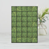 5x7 Grass Paper Gridmap Kaart (Staand voorkant)