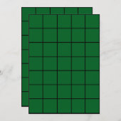 5x7 Groenboek Gridmap Kaart (Voorkant / Achterkant)