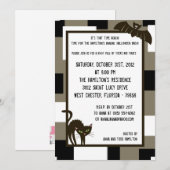 5x7 Halloween Leuke Feestuitnodiging Kaart (Voorkant / Achterkant)