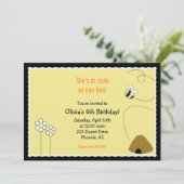 5x7 "Happy Birthday"-Kaart Kaart (Staand voorkant)