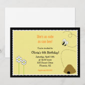 5x7 "Happy Birthday"-Kaart Kaart (Voorkant / Achterkant)