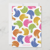 5x7 Hens Night Bachelorette Party Weddenschap uitn Kaart (Achterkant)