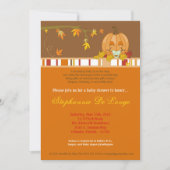 5x7 herfst Herfst Pumpkin Baby shower Uitnodiging (Voorkant)