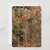 5x7 hertenpaar Doe Buck Camo bruiloft uitnodiging (Achterkant)