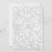 5x7 Hoefijzers over de uitnodiging voor het huweli (Achterkant)