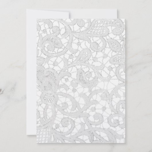 5x7 Hoefijzers over de uitnodiging voor het huweli (Achterkant)