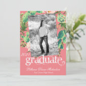 5x7 hogere aankondiging Bohemise Cactus Succulents (Staand voorkant)