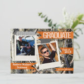 5x7 Hogere aankondiging van Camo Camouflage door H (Staand voorkant)