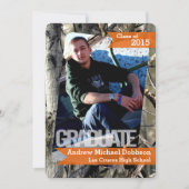 5x7 Hogere aankondiging van Camo Camouflage door H (Voorkant)