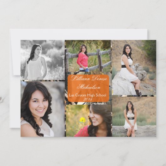 5x7 Hogere aankondiging van Camo Camouflage door H (Voorkant)