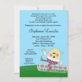 5x7 Humpty Dumpty Nursery Baby shower Invitation Kaart (Voorkant)