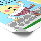 5x7 Humpty Hickory Miss Muffet Kinder Room Wall Ar Poster (Hoek)