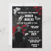 5x7 Huwelijksuitnodiging Haunting Adeline Zade Mea Kaart (Voorkant)