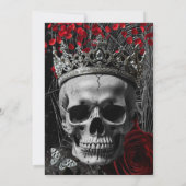 5x7 Huwelijksuitnodiging Haunting Adeline Zade Mea Kaart (Achterkant)