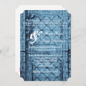 5x7 Huwelijksuitnodiging Rustieke Tin Panel Plafon Kaart (Voorkant / Achterkant)