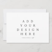 5x7-inch horizontale Kaarten (Voorkant)