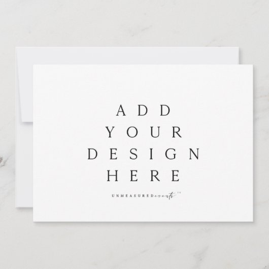 5x7-inch horizontale Kaarten (Voorkant)