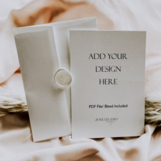 5x7-inch Kaart voor uitnodigingen afdrukken