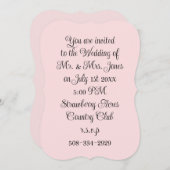 5x7 Invitation Bracket Kaart (Voorkant / Achterkant)