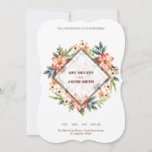 5x7 Invitation Bracket Kaart (Voorkant)