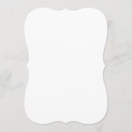5x7 Invitation Bracket Kaart