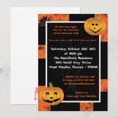 5x7 Jack-O-Lantern Leuke Feestuitnodiging Kaart (Voorkant / Achterkant)