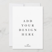 5x7 Kaart afdrukken (Voorkant)